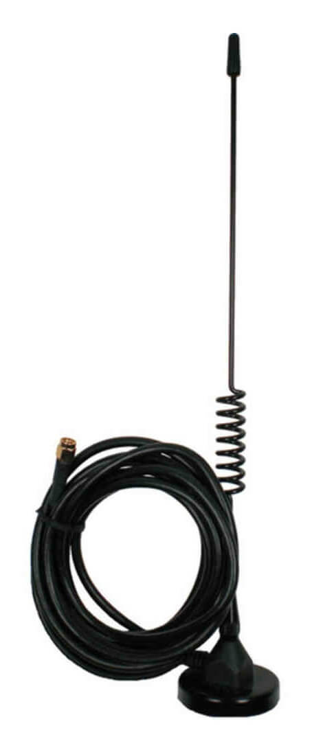 Micro Instruments GSM Module with Antenna designed for NPMX Series, showcasing the product's features and design.