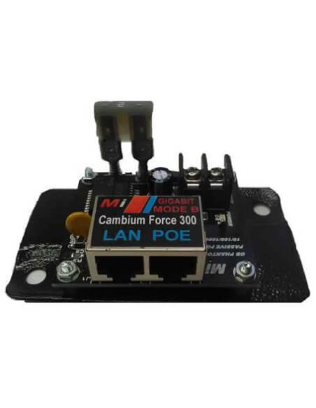 Micro Instruments Passive 24V Gigabit DC POE Injector device