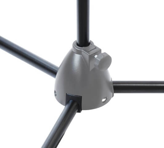 Athletic desktop microphone stand featuring an adjustable boom arm for optimal positioning.