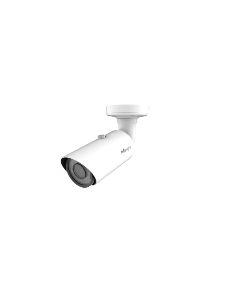 Milesight 2MP AI Motorized Pro Bullet Network Camera, showcasing its design and features.