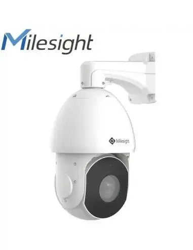 Milesight 5MP AI 30X Speed Dome Network Camera showcasing its advanced design and features.