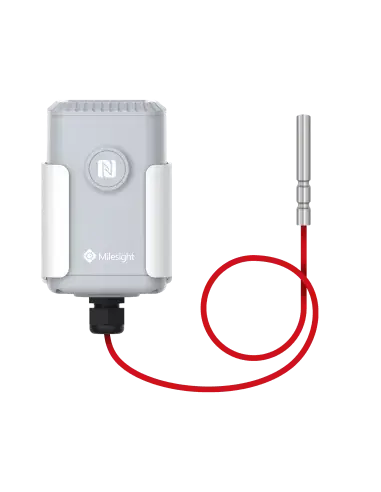 Milesight T500 Industrial Temperature Sensor designed for measuring temperatures from -200°C to +50°C.