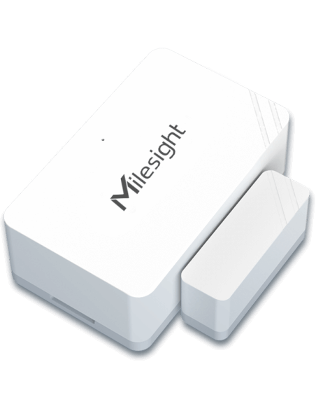 Milesight Indoor Magnetic Contact Sensor, a security solution designed for indoor use.