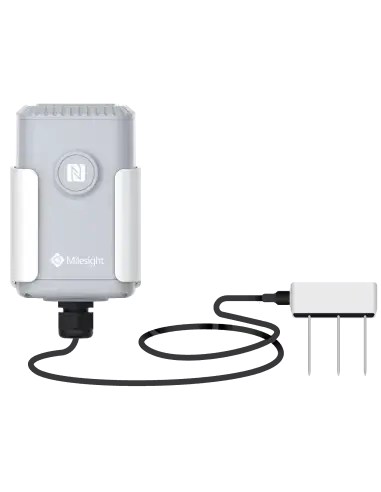 Milesight Soil Moisture and Temperature Sensor image showcasing its design and features.