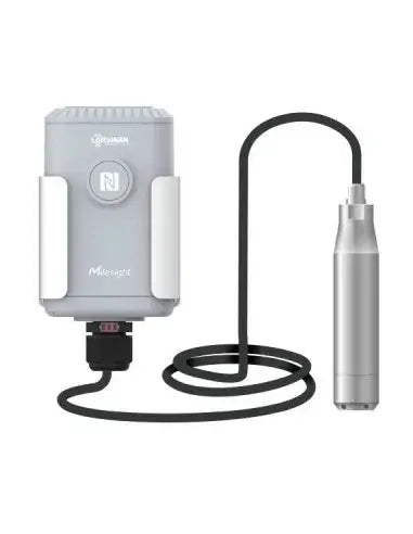 Milesight Submersible Water Level Sensor displayed on a white background.