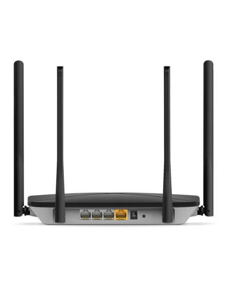 Mercusys AC1200 Gigabit Dual Band Router with 300 Mbps at 2.4 GHz and 867 Mbps at 5 GHz