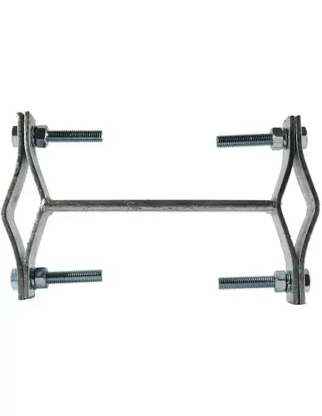 Heavy duty MS Mast Offset Bracket designed for robust support and stability.