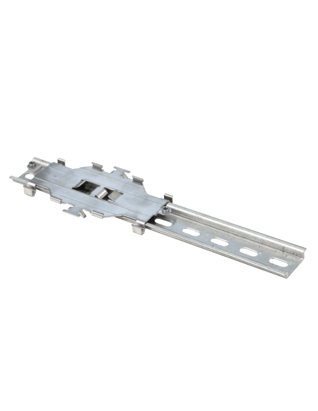 MikroTik DINrail PRO Kit designed for LtAP mini, showcasing its compact and efficient design.