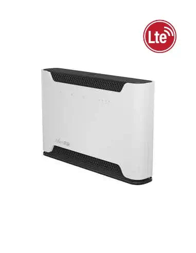 MikroTik Chateau LTE CAT 12 Wi-Fi Router showcasing its design and features.