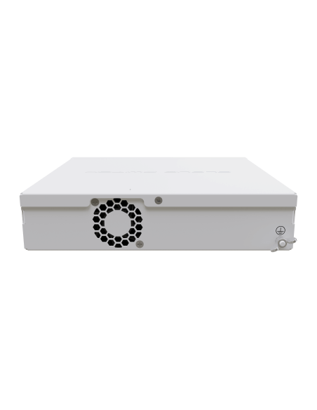 MikroTik CRS310 Cloud Router Switch with 8 ports and 2.5GbE connectivity, featuring SFP slots.