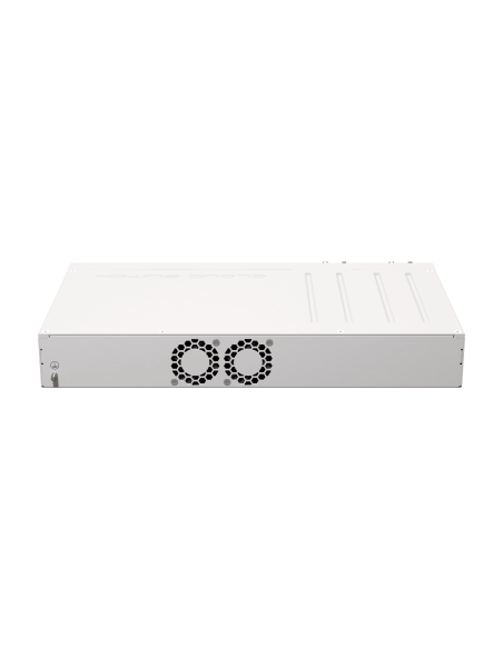 MikroTik CRS510-8XS-2XQ Cloud Router Switch featuring 8x25G SFP28 ports and 2x100G QSFP28 ports.
