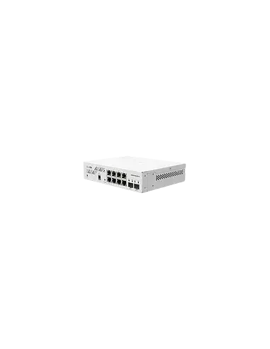 MikroTik CSS610-8G-2S+ Cloud Smart Switch with eight Gigabit Ethernet ports and two S+ ports.