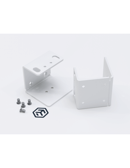 MikroTik 1U Dual Rackmount Kit designed for mounting equipment in a server rack.