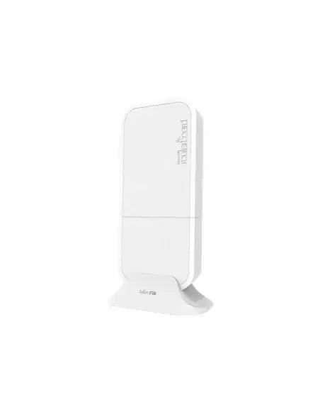 MikroTik wAP LTE 2024 model, a weatherproof 2.4 GHz CPE device designed for outdoor use.