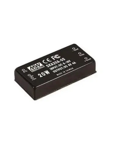 Mean Well 20W DC-DC Converter with 5V output, suitable for various electronic applications.