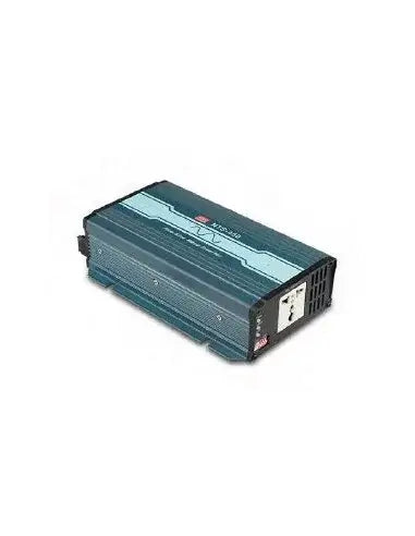 Mean Well 450W DC-AC Inverter showcasing true sine wave output and 48V input specifications.