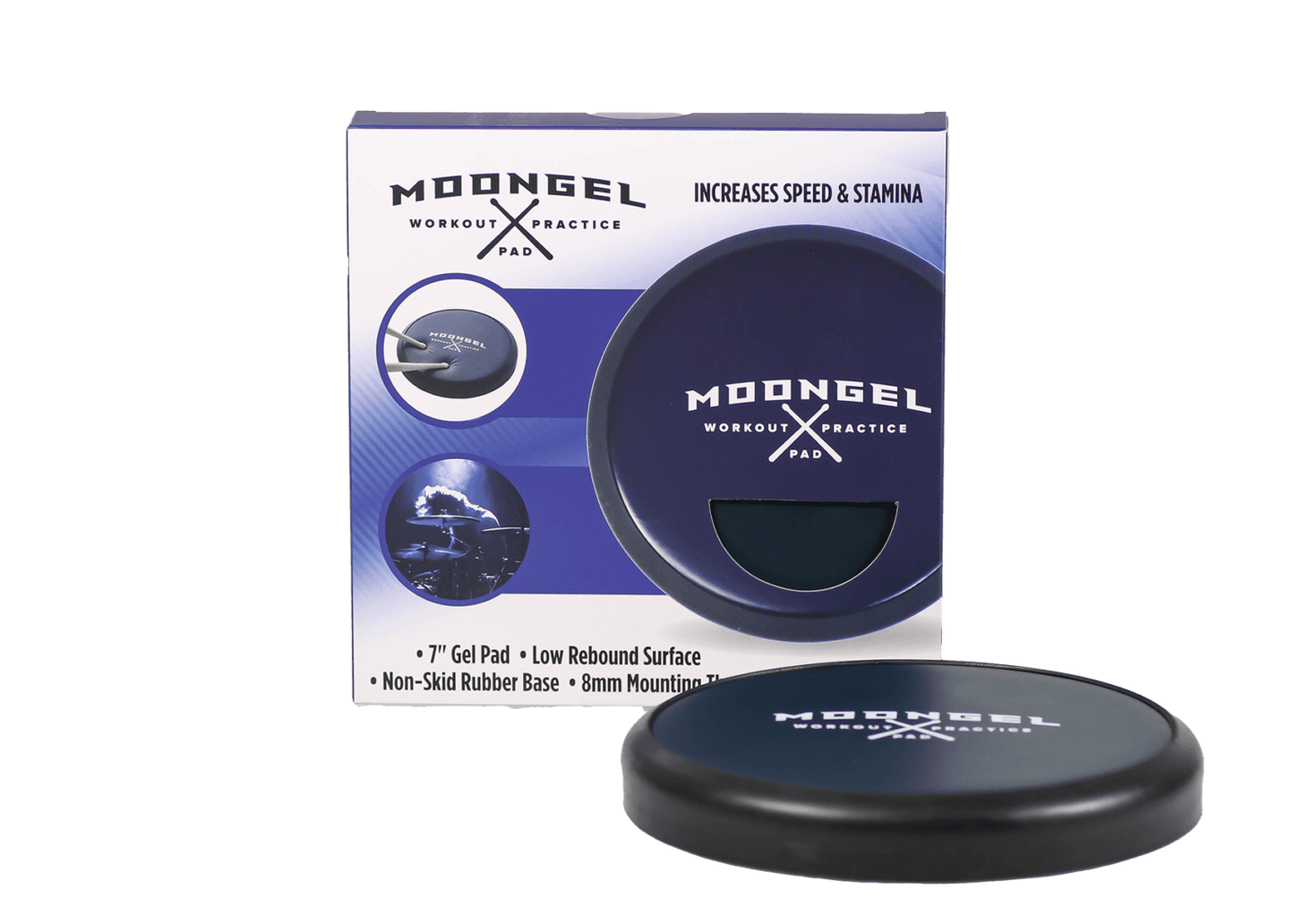 RTOM 7" Moongel Pad - Versatile Tool for Drumming Skill Development
