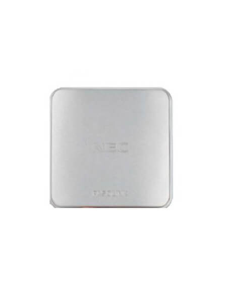 NEC iPasolink iX 18GHz Low ODU, capable of 50Mbps with a maximum of 680Mbps, displayed in a product image.