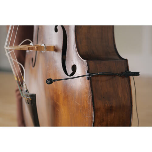Neumann MC 4 MCM Double Bass Rib Clip displayed on a white background.