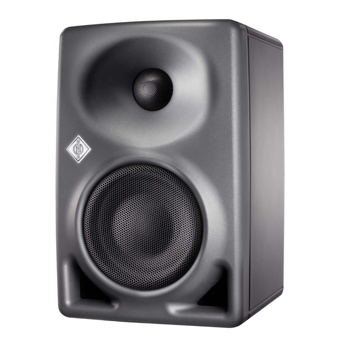 NEUMANN KH 80 DSP A G EU Active Studio Monitor in black color with a 4+1 inch speaker and special Neumann control software.