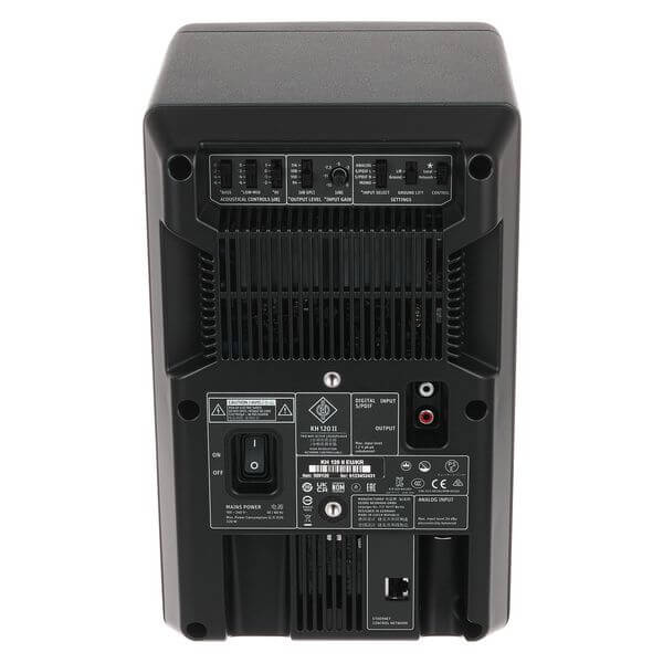 Neumann KH 120 II Active Studio Nearfield Monitor showcasing its sleek design and advanced sound technology.