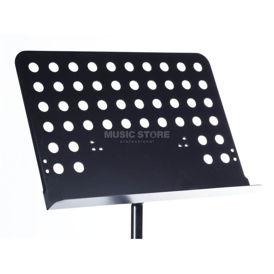ATHLETIC NP-2 Black Music Stand, a lightweight and adjustable stand suitable for musicians.