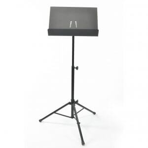 ATHLETIC Music Sheet Stand with adjustable tripod and aluminum top, suitable for musicians.