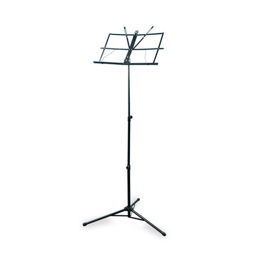 Athletic NP-9 Sheet Music Stand with Carry Bag, showcasing its lightweight and adjustable features.