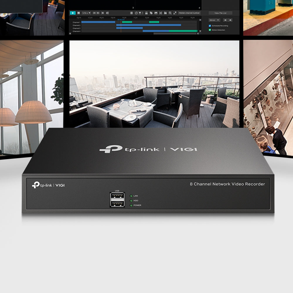 TP-Link VIGI 8-Channel IP Video Recorder