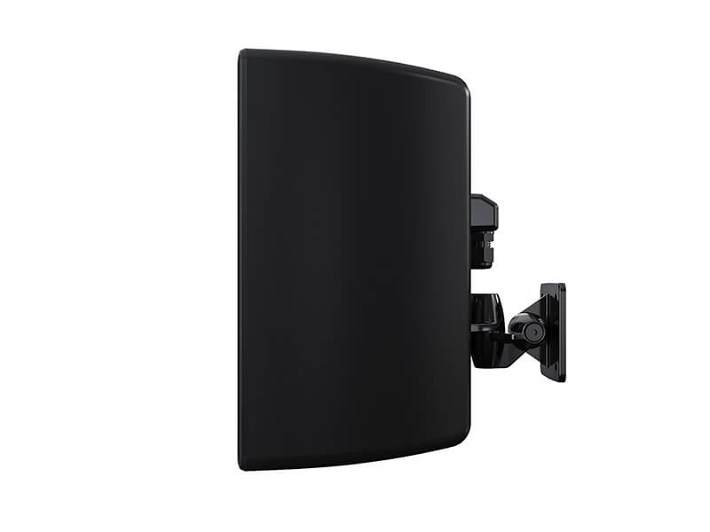 Side view cutout of the Optimal Audio Cuboid 5 TX, a 5-inch two-way passive full-range loudspeaker with transformer.