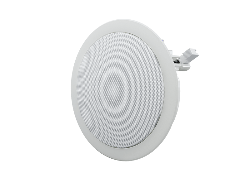 Optimal Audio Up 4O 4-inch passive full-range ceiling speaker with transformer taps, showcasing its front design.