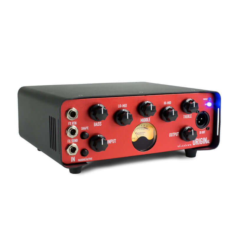 Ashdown Original-HD-1 300W Bass Amplifier Head with 5-Band EQ, showcasing its sleek design and features.