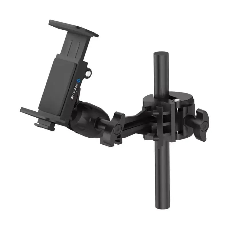 ROXTONE Smartphone Holder, an adjustable universal holder designed for smartphones and power banks.