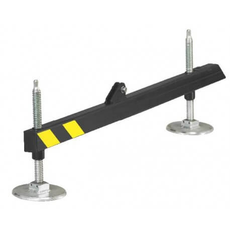 ALUSTAGE W.PDS01 Tower Outrigger, a long professional stage support designed for stability and strength in stage setups.