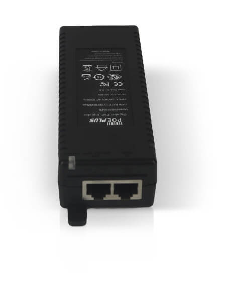 Miro Gigabit PoE Injector 48V 30W Passive RJ45, a device used to deliver power and data over Ethernet cables.