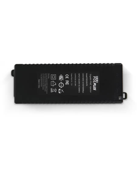 Miro Gigabit PoE Injector 48V 30W Passive RJ45, a device used for powering network devices over Ethernet cables.