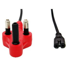 Image of a 1.8m dedicated figure 8 power cord from BrandName.