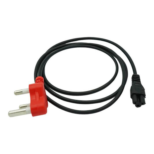 Image of a 1.8m dedicated Clover power cord from BrandName, showcasing its design and features.