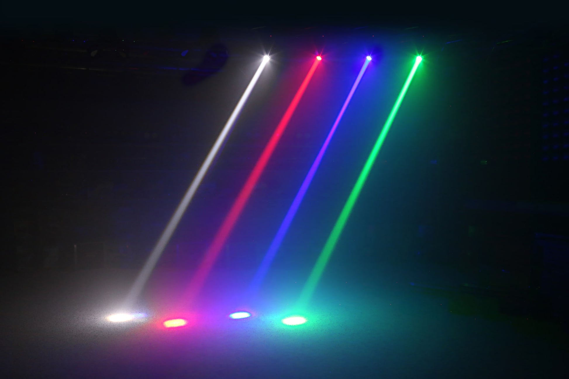 Effects view of the Panther 15 LED Beam Moving Head with 10W 4-in-1 RGBW LED 1.