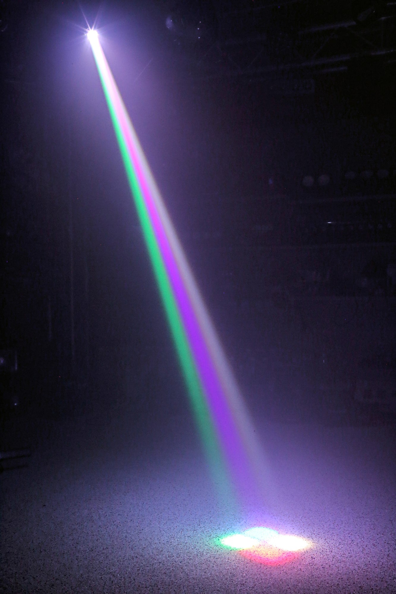 Effects view of the Panther 15 LED Beam Moving Head with 10W 4-in-1 RGBW LED 4.