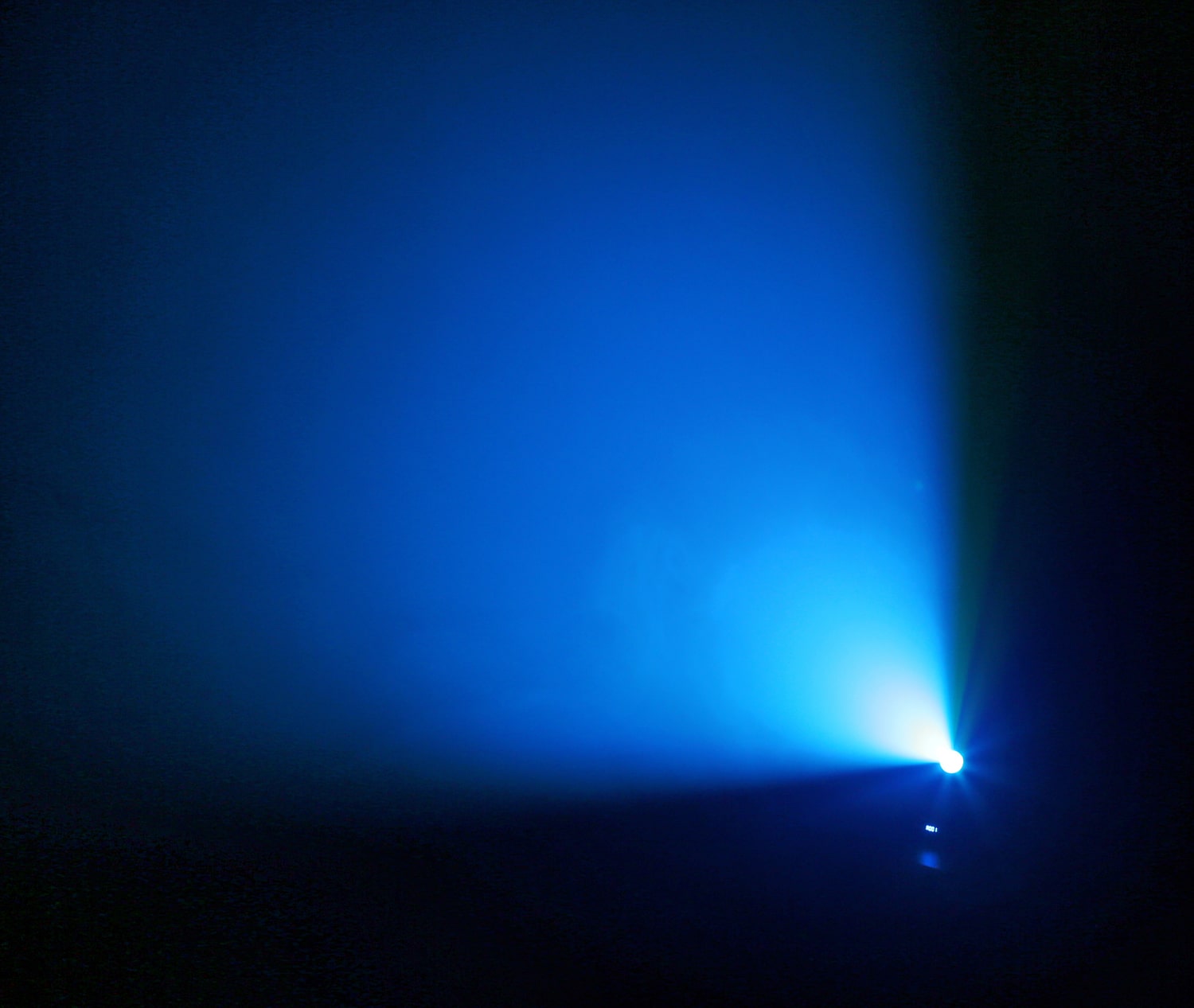 Effects view of the Panther 40 LED Spot Moving Head with 45W white LED 1.