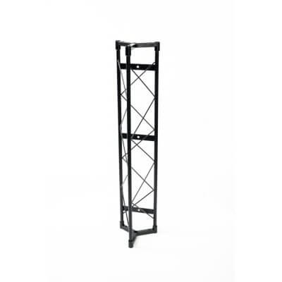 Athletic 100cm Silver Lighting Truss showcasing its sturdy design and silver finish.