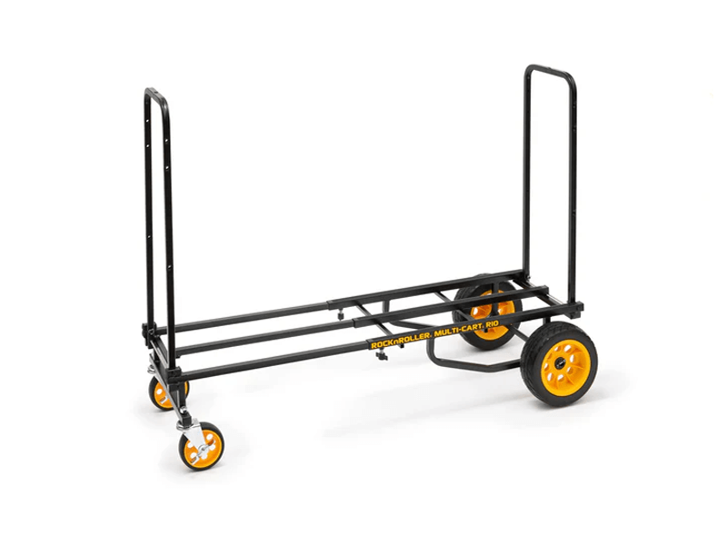Heavy-duty Rock-N-Roller R10RT Max folding multi-cart capable of carrying up to 500 lbs, shown in a versatile configuration.