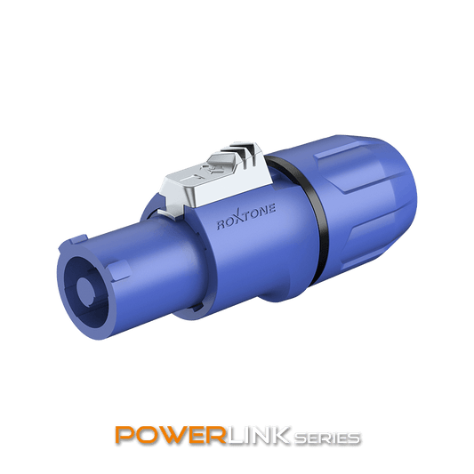 ROXTONE PowerCon Input Inline Plug 20A / 250V AC - Durable Lockable Connector