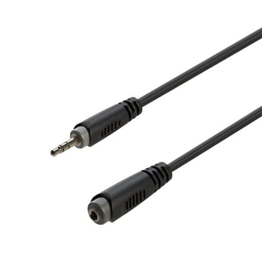 Roxtone Samurai Series 3M Signal Lead, a 3.5mm male to female stereo cable, displayed against a neutral background.