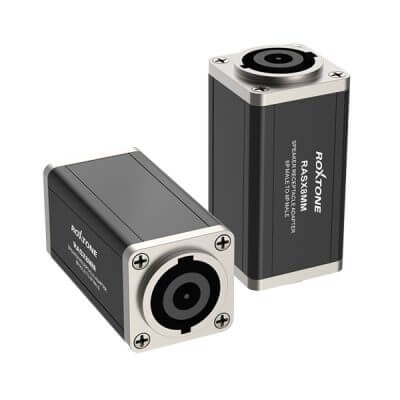 Roxtone 8 Pole Speakon Female Adapter for audio connections.