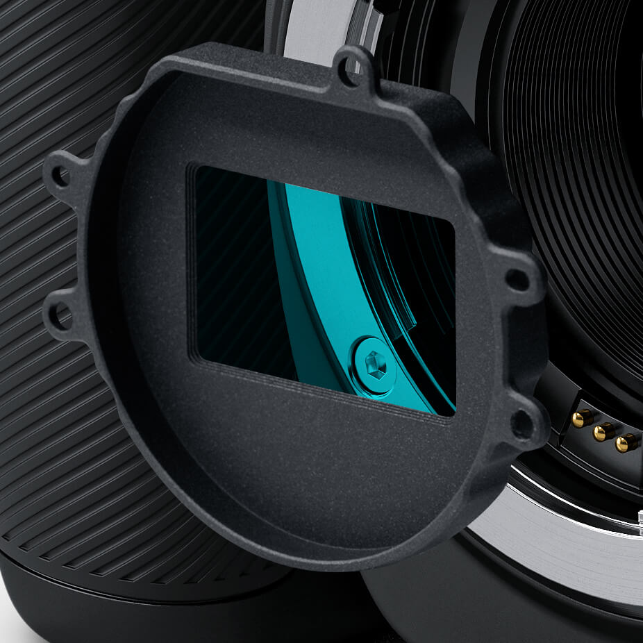 RAWLITE Optical Low Pass Filter for Blackmagic Pocket Cinema Camera 6K Pro and G2, designed to reduce moiré and provide IR-cut filtration.