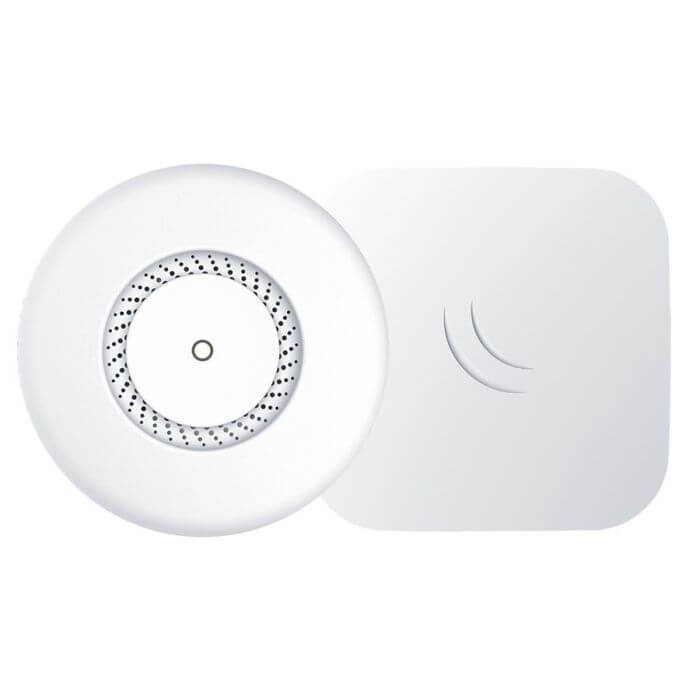 MikroTik cAP ac Dual Band Ceiling Access Point with a maximum speed of 1200Mbps.