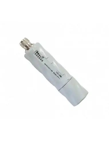 MikroTik GrooveA 52 Outdoor WiFi Radio featuring dual band connectivity and a 6dBi omni-directional antenna.