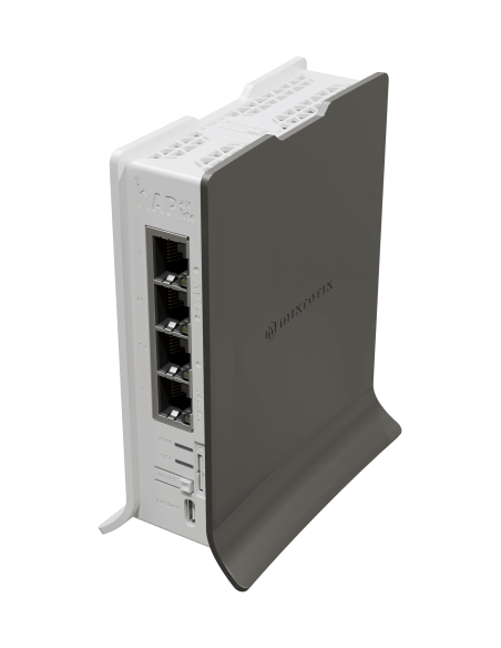 MikroTik hAP ax lite LTE6 WiFi 6 Router capable of 600Mbps internet speed.